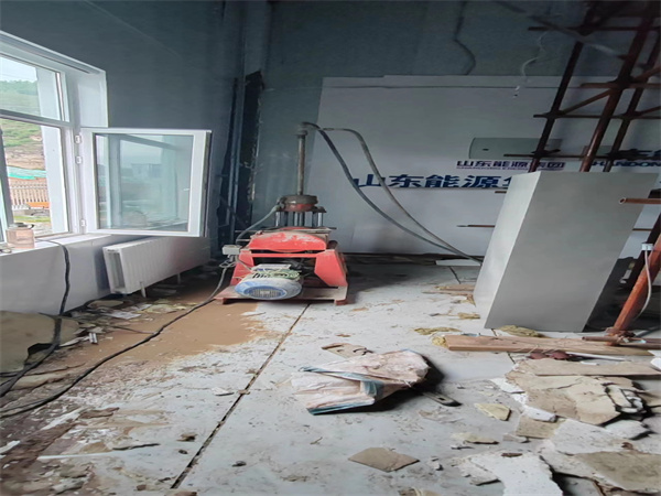 卢氏地基基础下沉墙体裂缝加固注浆顶升施工