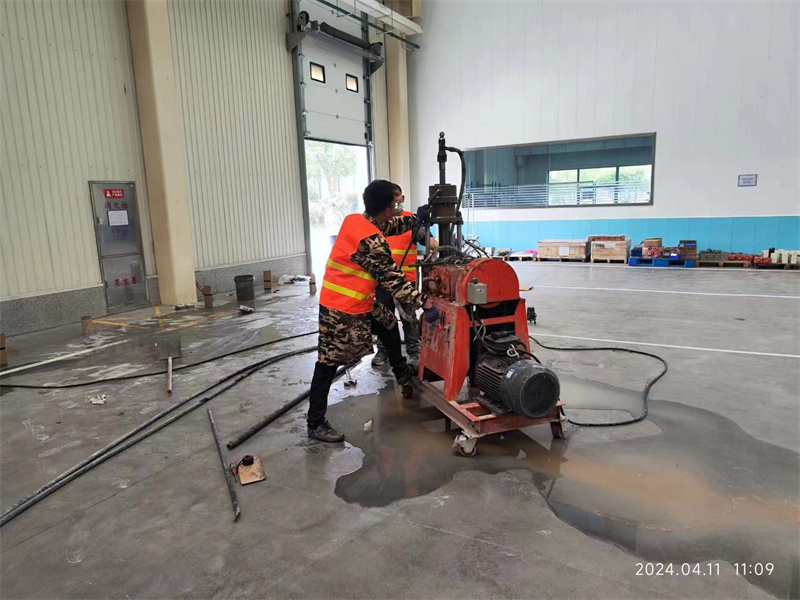 卢氏厂房地面下沉塌陷注浆加固施工